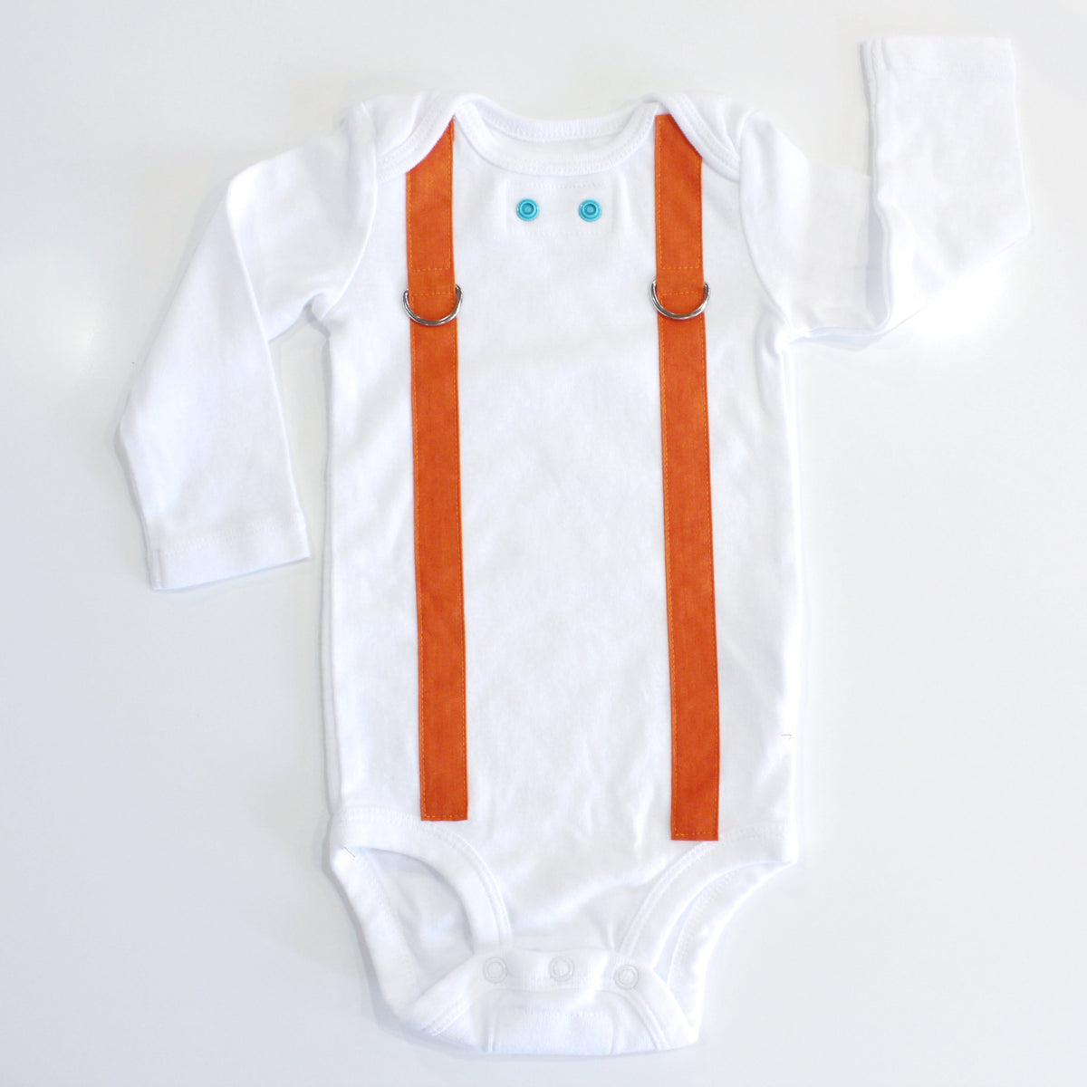 Orange Suspenders - Onesie or Tshirt