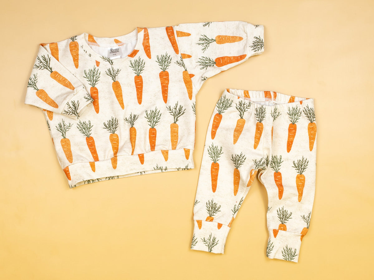 Cuddle Sleep Dream Sweater Organic Carrots Pullover