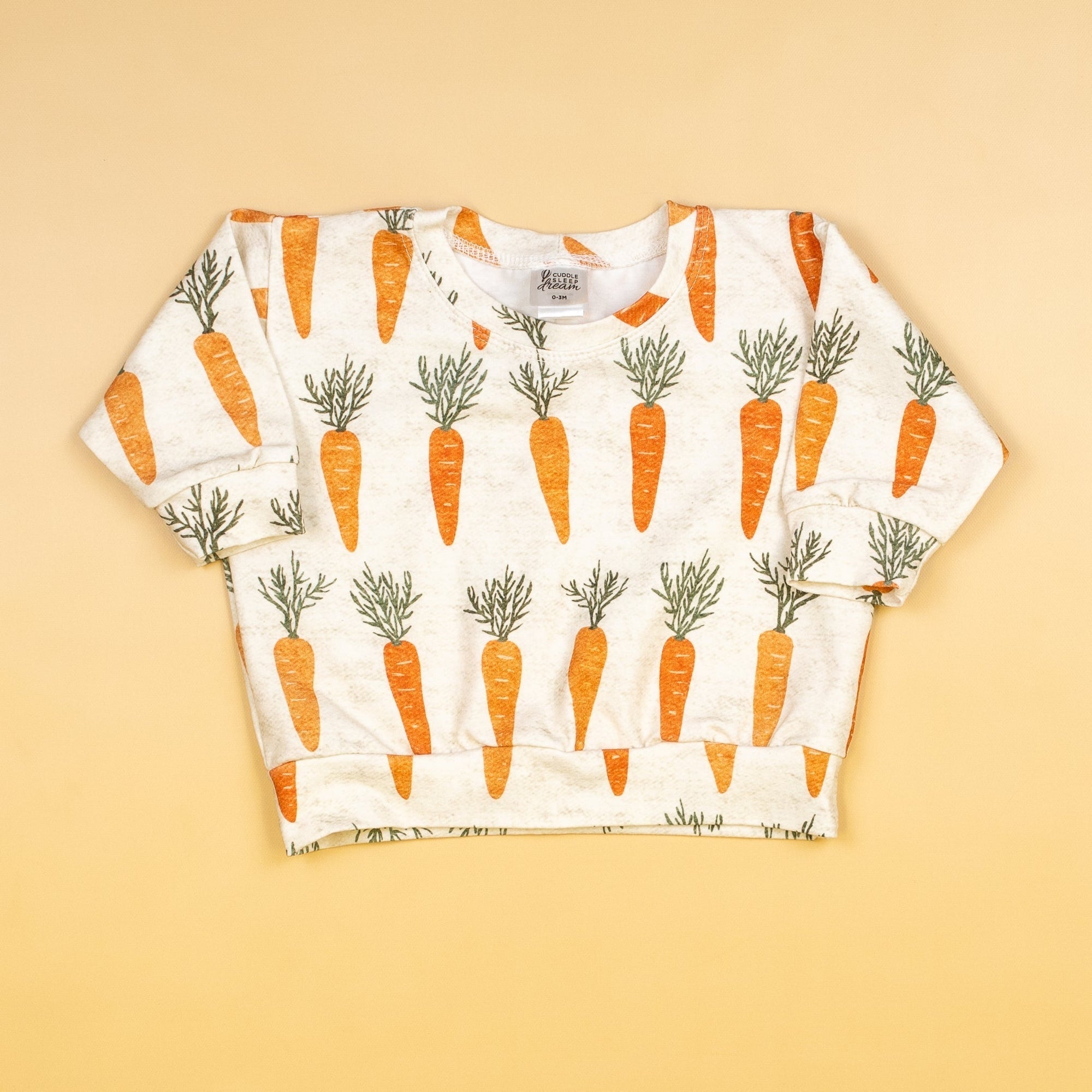 Cuddle Sleep Dream Sweater Organic Carrots Pullover