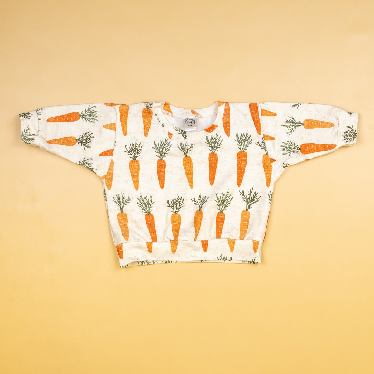 Cuddle Sleep Dream Sweater Organic Carrots Pullover