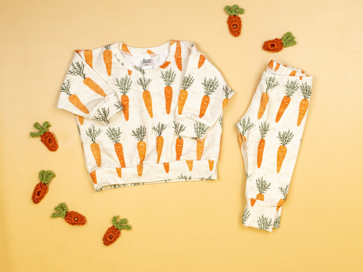 Cuddle Sleep Dream Sweater Organic Carrots Pullover