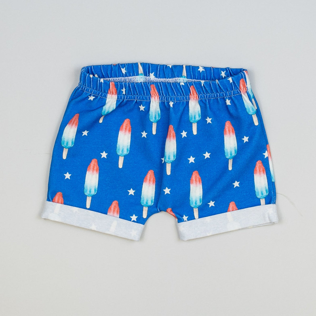 Cuddle Sleep Dream roll Patriotic Popsicle Shorts