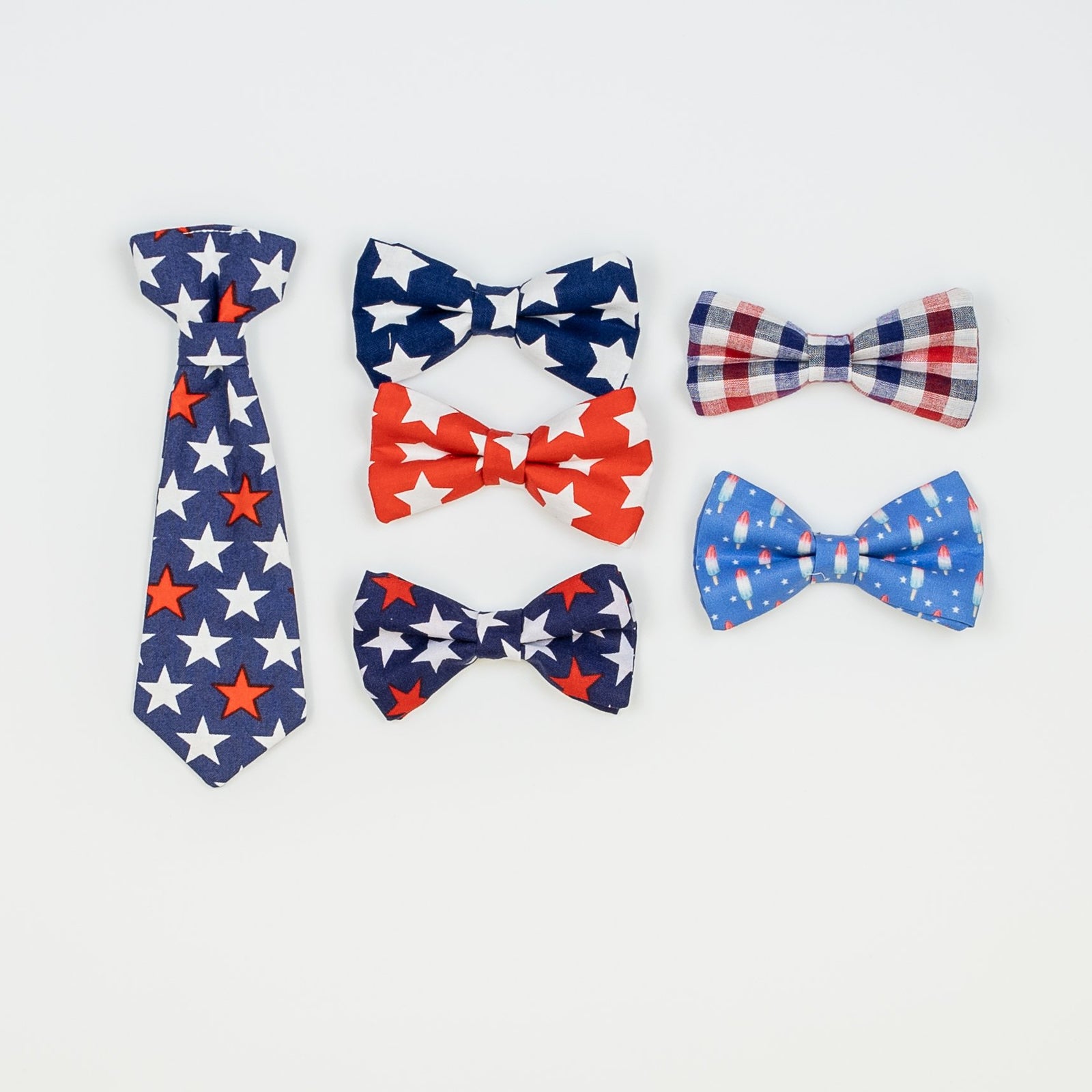 Cuddle Sleep Dream Ties Patriotic Snap-On Tie
