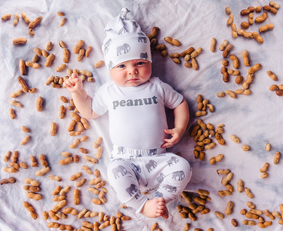 Cuddle Sleep Dream Peanut Onesie