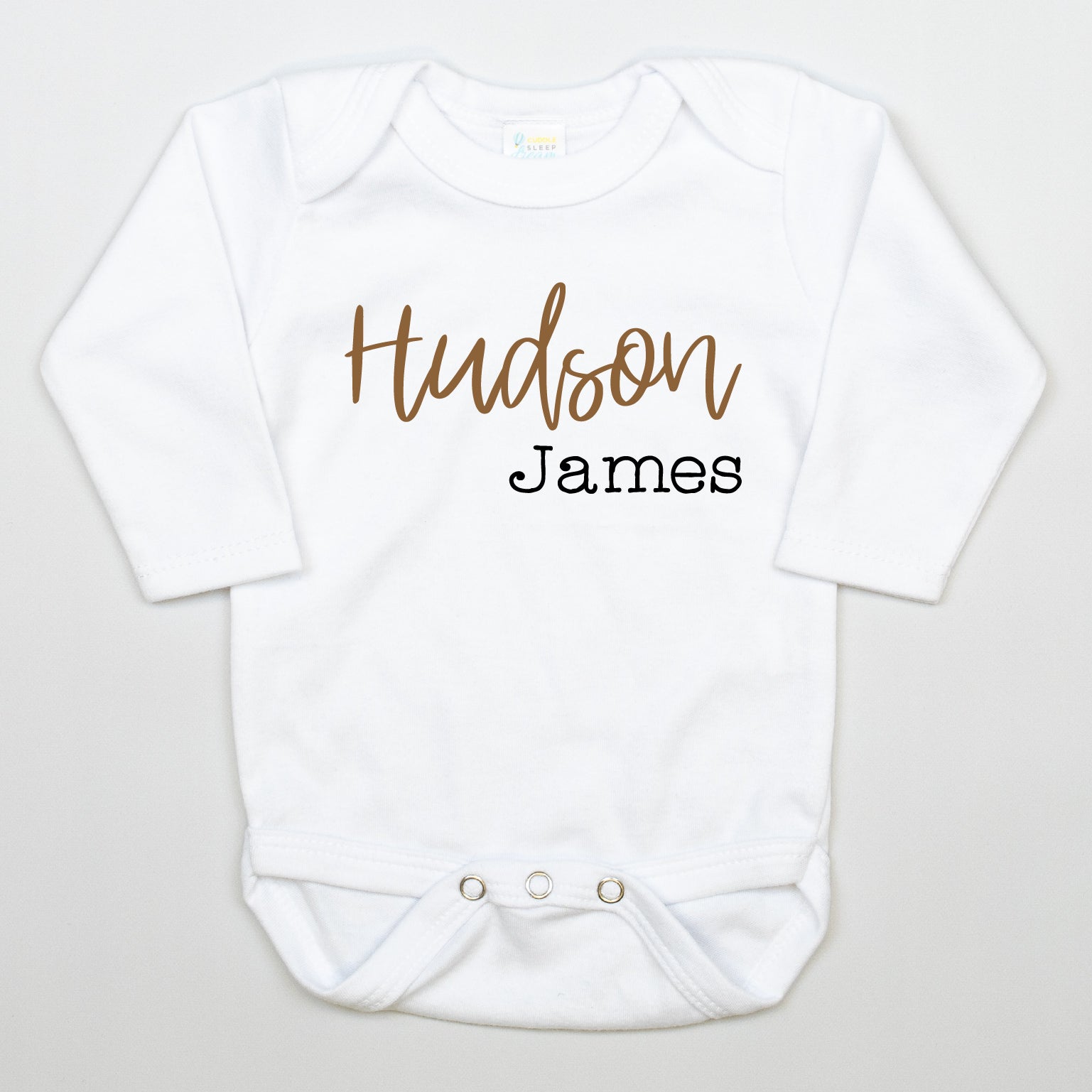 Cuddle Sleep Dream Personalize It! First + Middle Name Bodysuit