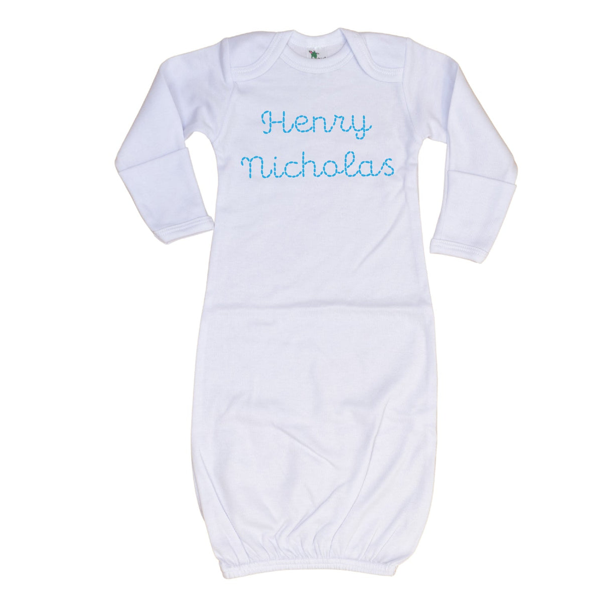 Cuddle Sleep Dream gown Personalized Stitched Newborn Gown