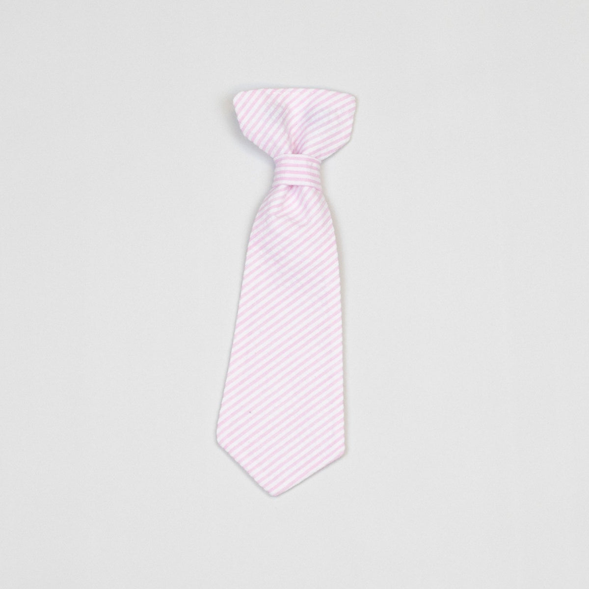 Cuddle Sleep Dream Ties Seersucker Neck Pink Extra Ties