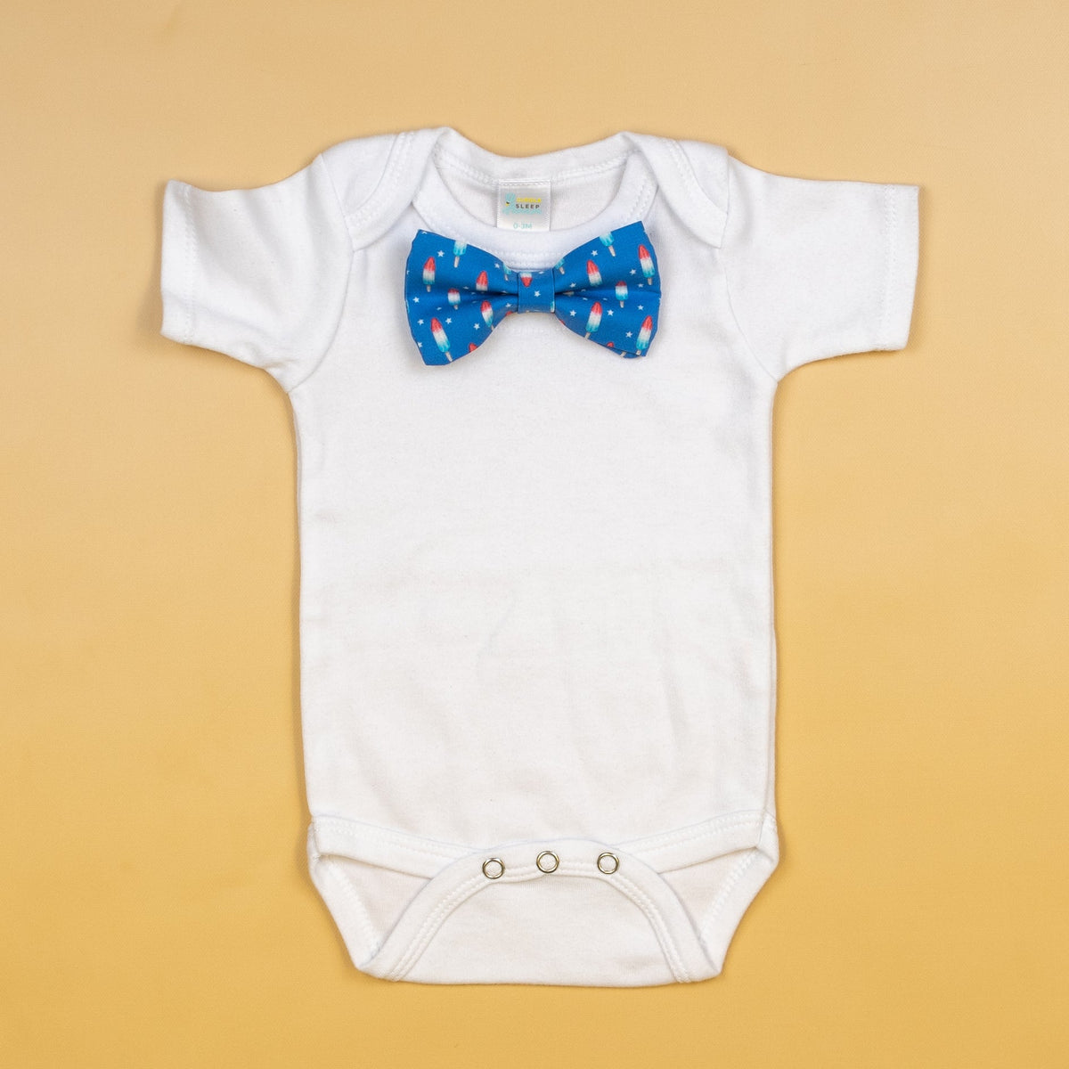 Cuddle Sleep Dream Bowtie Bodysuit Popsicle Bowtie Bodysuit