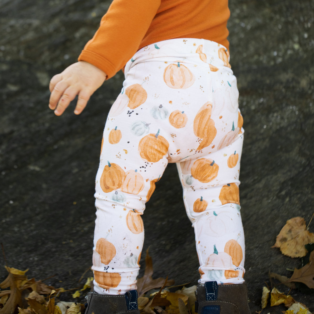 Cuddle Sleep Dream Leggings Pumpkins &amp; Stardust Leggings
