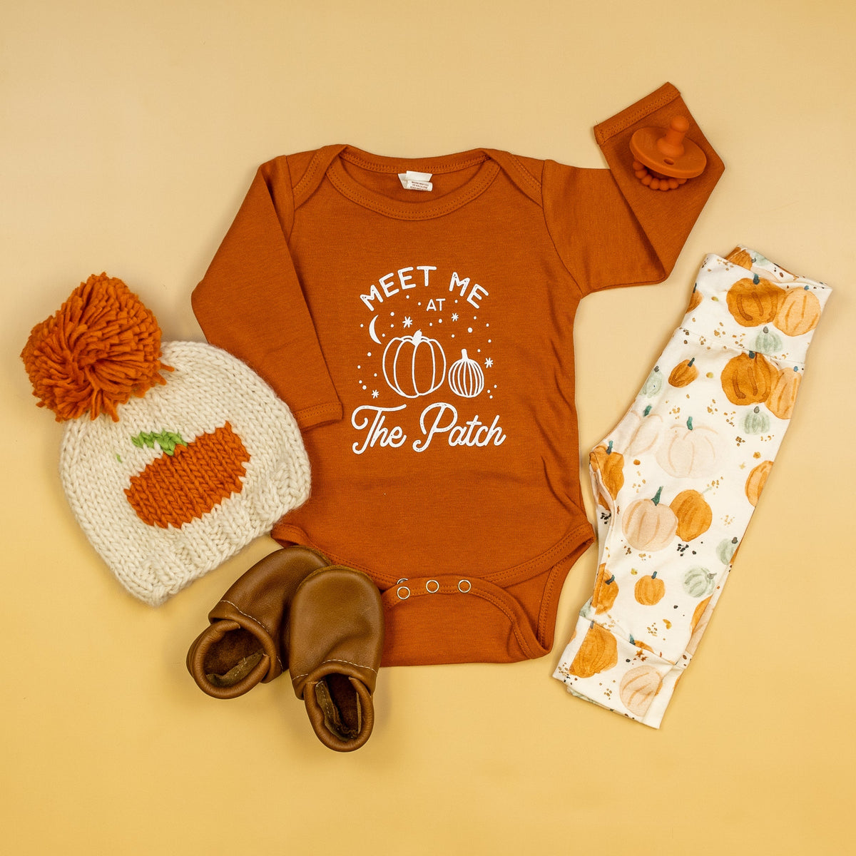 Cuddle Sleep Dream Leggings Pumpkins &amp; Stardust Leggings