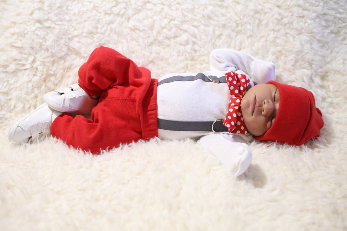Cuddle Sleep Dream Classic Pants Red Classic Baby Pants