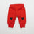 Cuddle Sleep Dream Red Classic Pants | BLACK Heart Knees