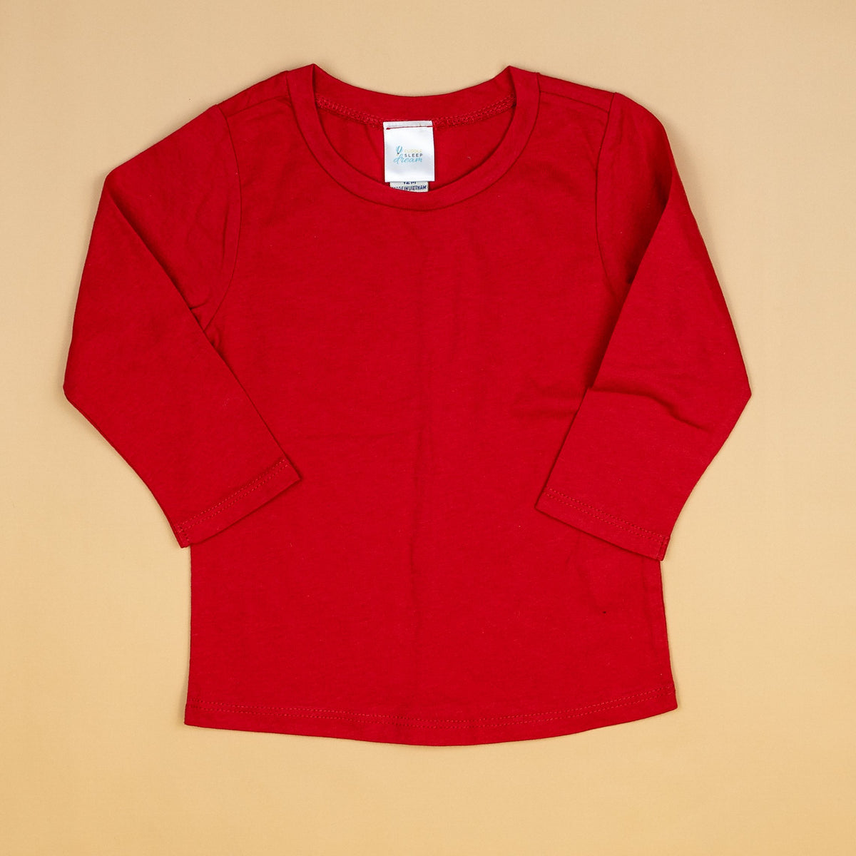 Cuddle Sleep Dream Red Onesie/Tee with Snaps