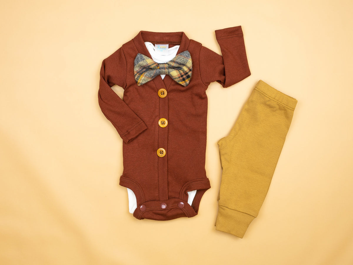 Cuddle Sleep Dream Cardisuit Rust Cardisuit