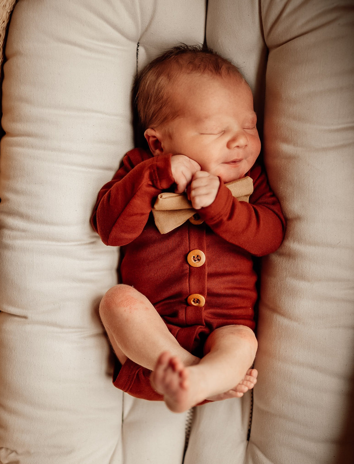 Cuddle Sleep Dream Cardisuit Rust Cardisuit