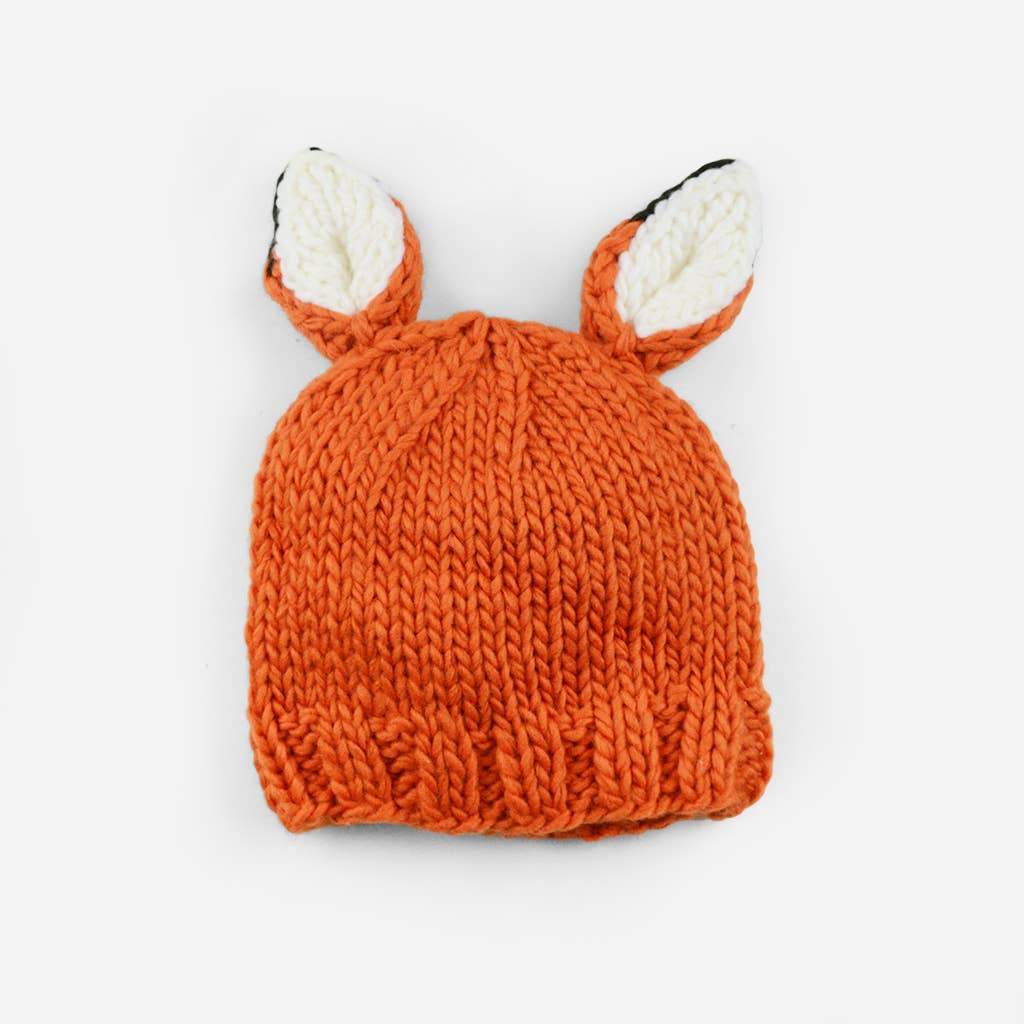 Cuddle Sleep Dream Rusty Fox Knit Hat