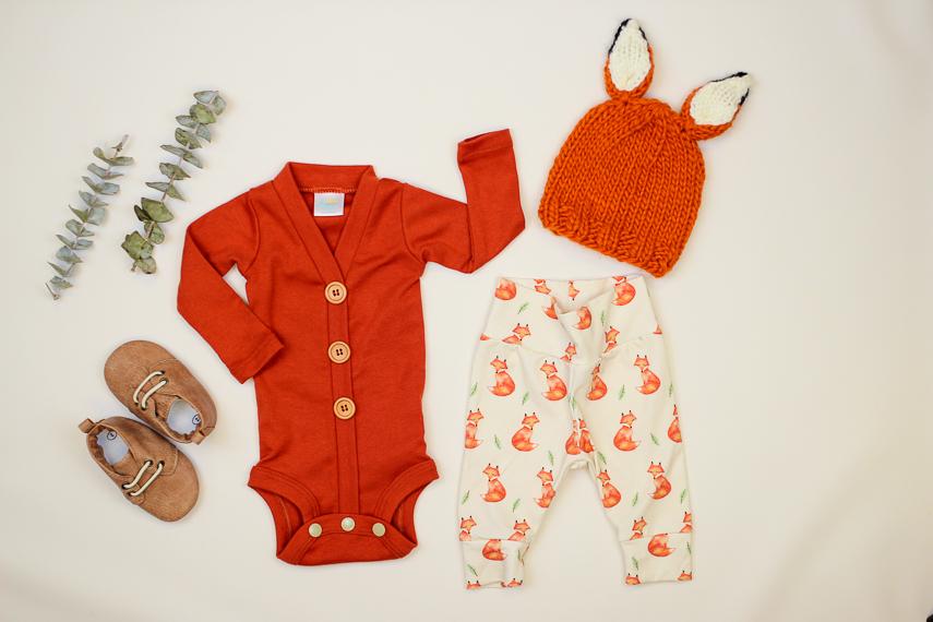 Cuddle Sleep Dream Rusty Fox Knit Hat