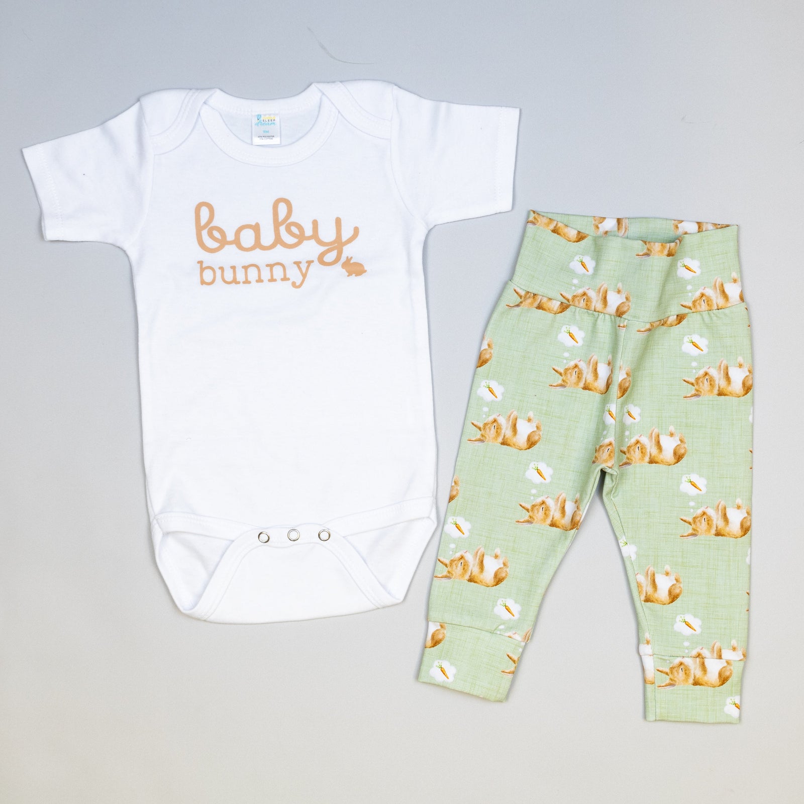 Cuddle Sleep Dream Leggings Sleeping Bunnies | Easter Leggings