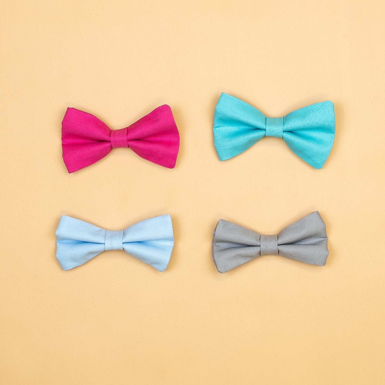 Cuddle Sleep Dream Ties Solid Snap-On Bow Ties