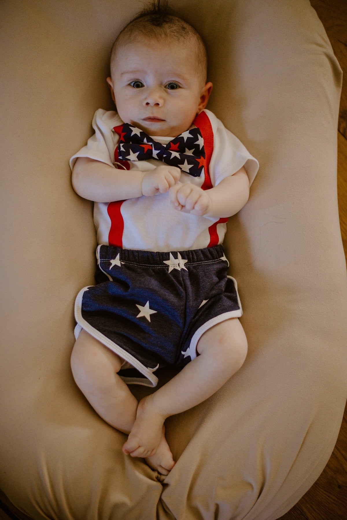 Cuddle Sleep Dream roll Stars Retro Shorts