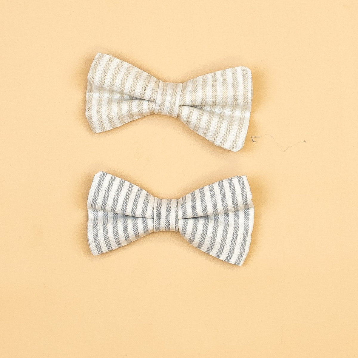Cuddle Sleep Dream Ties Striped Snap-On Bow Ties