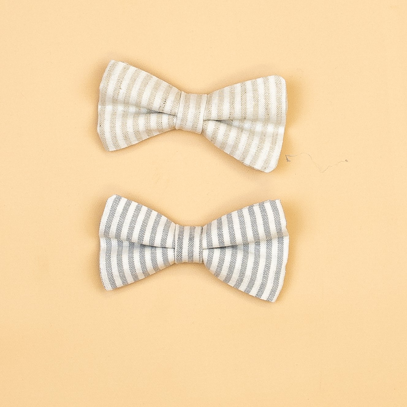 Cuddle Sleep Dream Ties Striped Snap-On Bow Ties