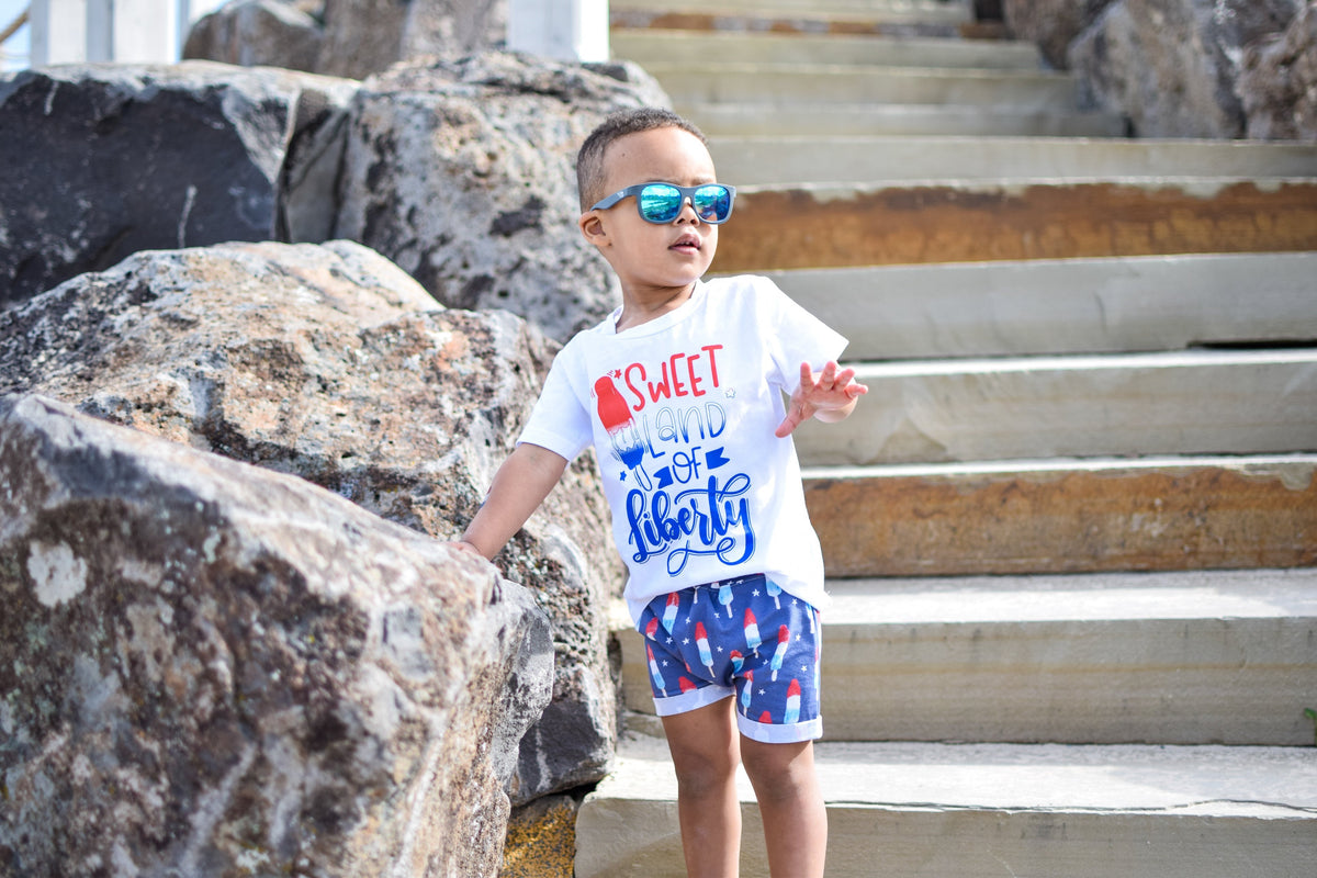 Cuddle Sleep Dream Sweet Land of Liberty | Three Color on White