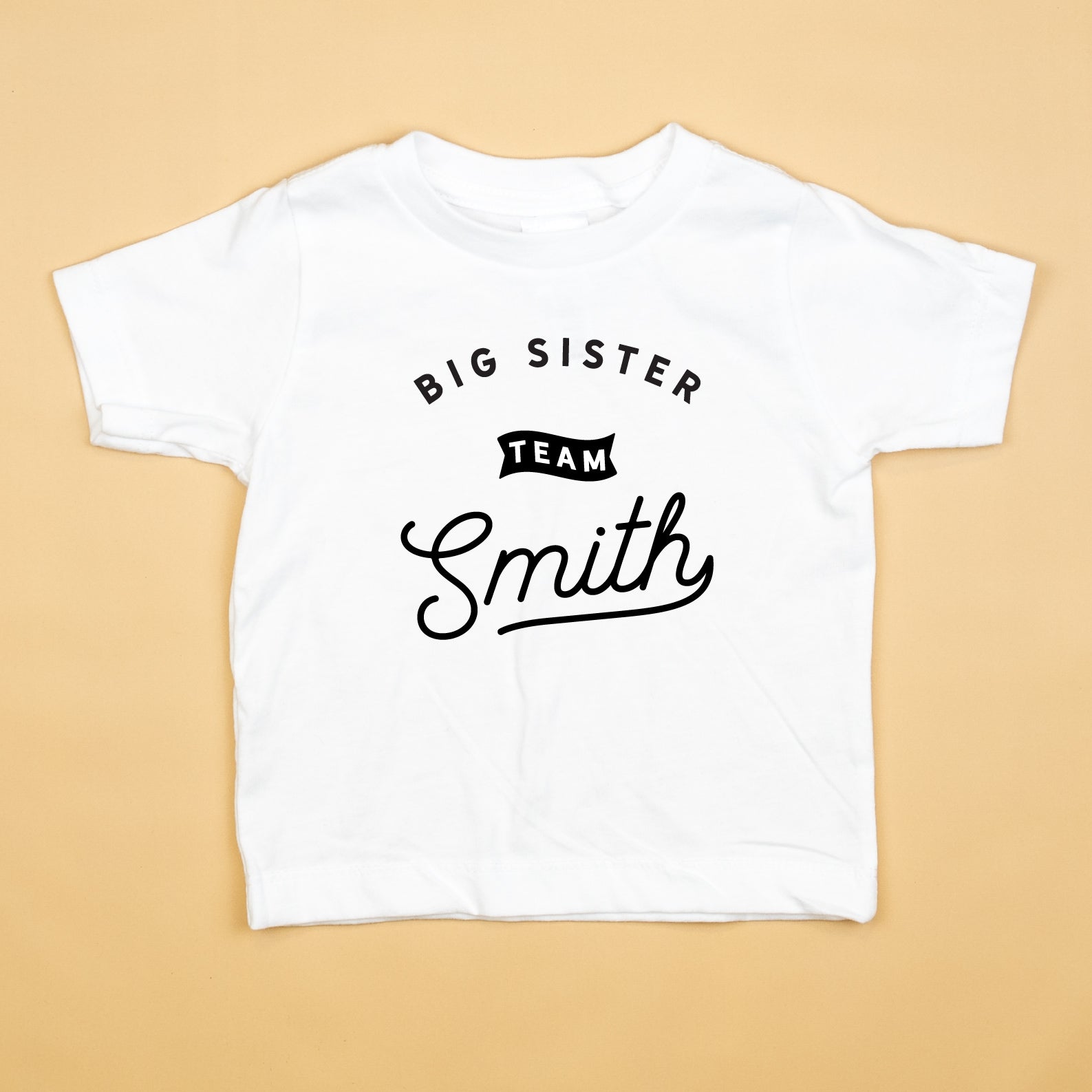Cuddle Sleep Dream 12m Short Sleeve Tshirt Team Sister | White Tshirt