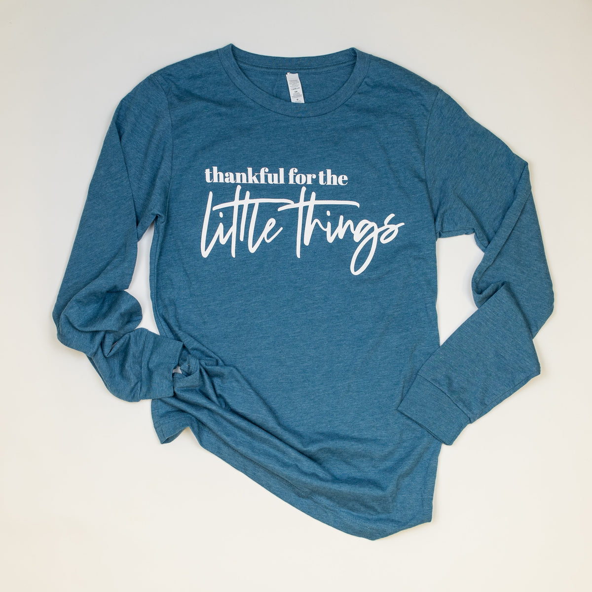 Cuddle Sleep Dream Adult Tees Thankful for the Little Things | Adult Tee
