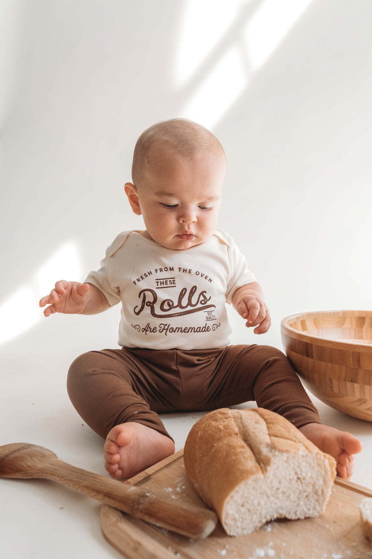 Cuddle Sleep Dream These Rolls are Homemade | Natural Bodysuit