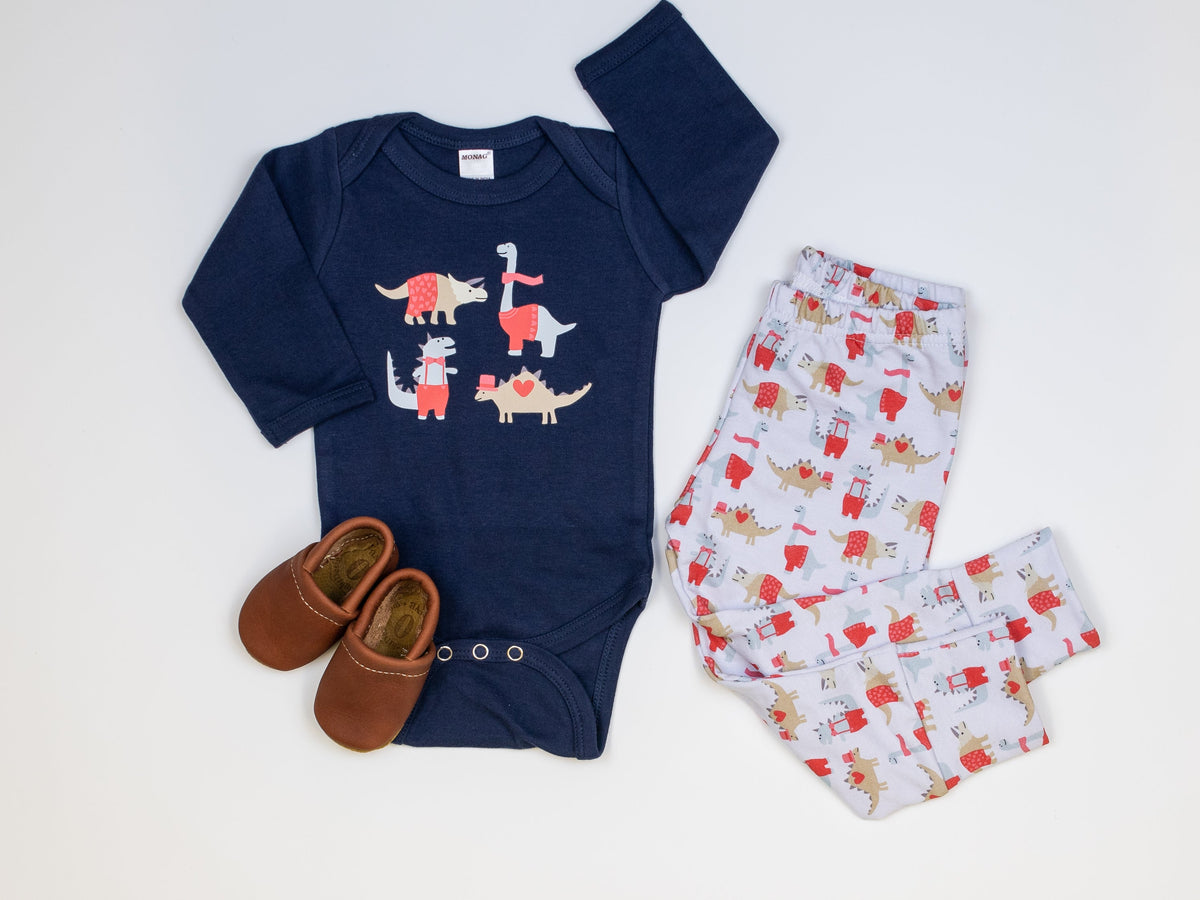 Cuddle Sleep Dream Slim Joggers Valentine Dapper Dinos Slim Joggers