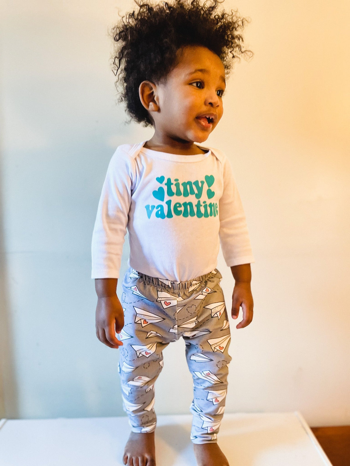 Cuddle Sleep Dream Slim Joggers Valentine Paper Airplanes Slim Joggers