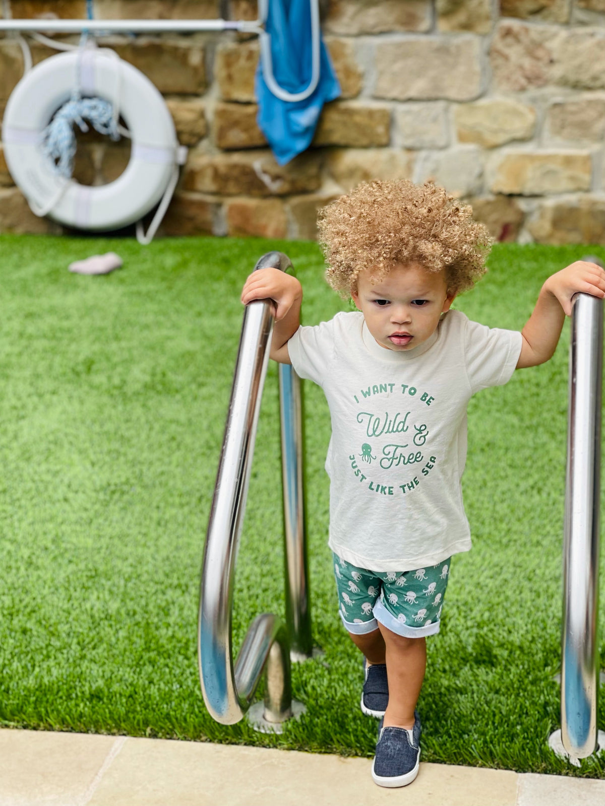 Cuddle Sleep Dream Graphic Tee Wild &amp; Free Octopus | Organic Tshirt