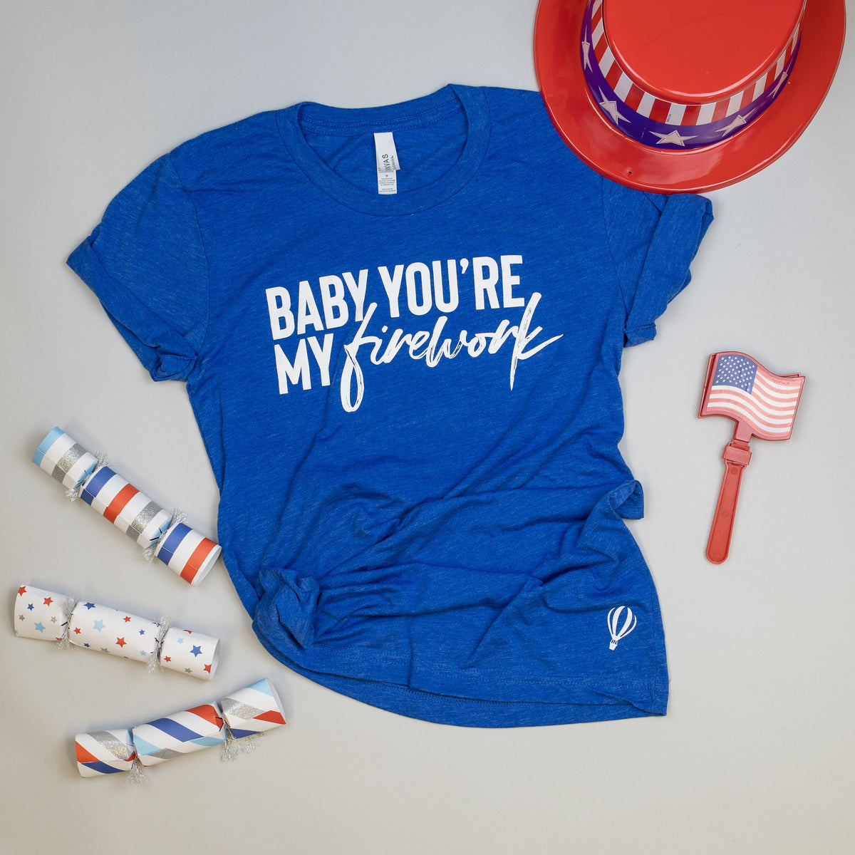 Cuddle Sleep Dream Adult Tees You&#39;re My Firework | Blue Unisex Tshirt