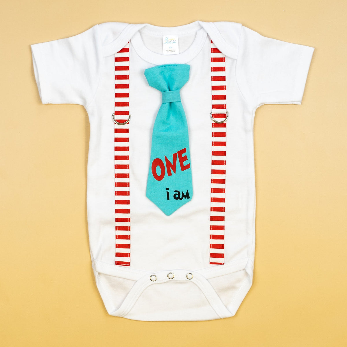 Cuddle Sleep Dream Oh Snap Dr. Seuss 1st Birthday Onesie