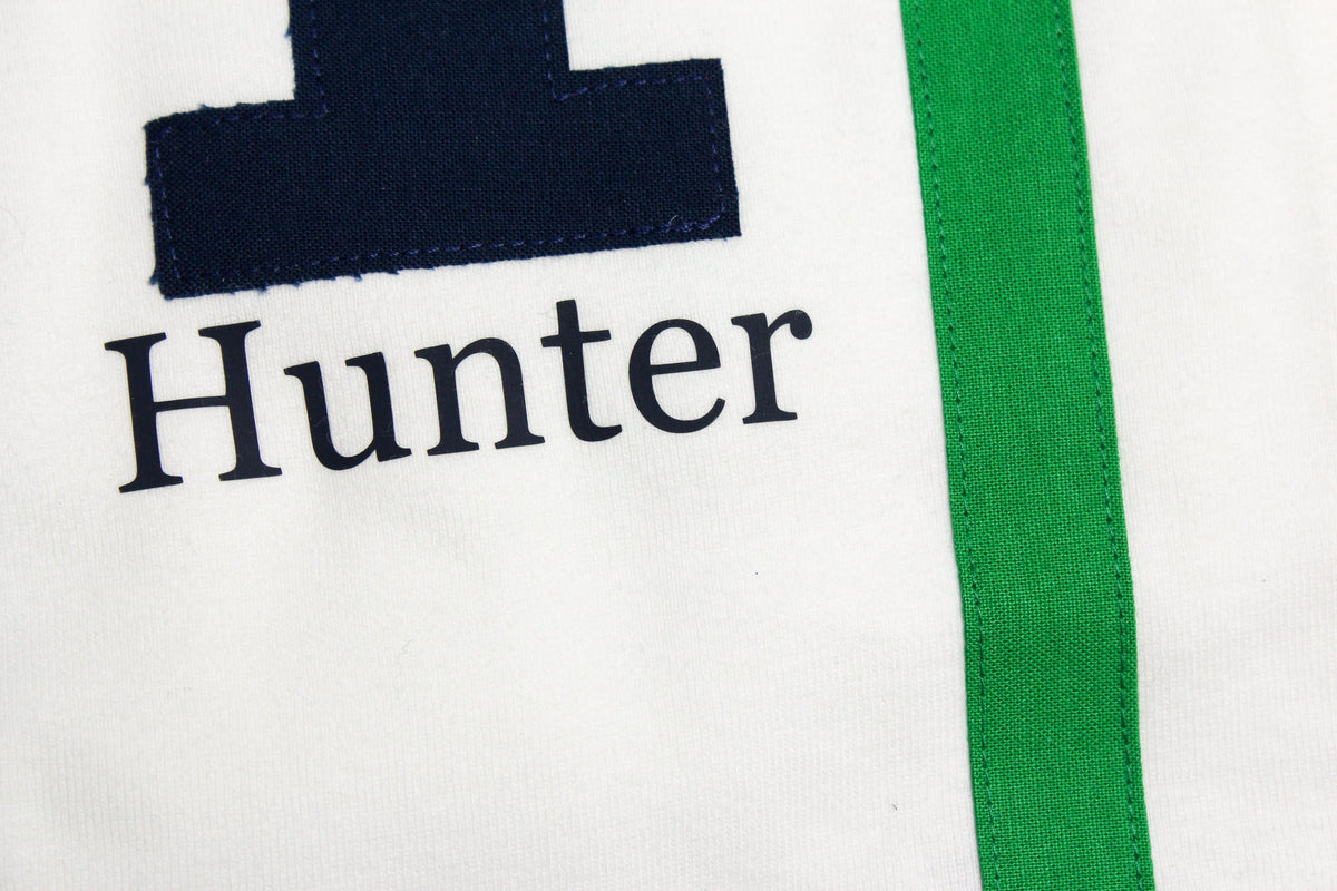 Cuddle Sleep Dream Oh Snap Green &amp; Navy 1st Birthday Onesie Personalized