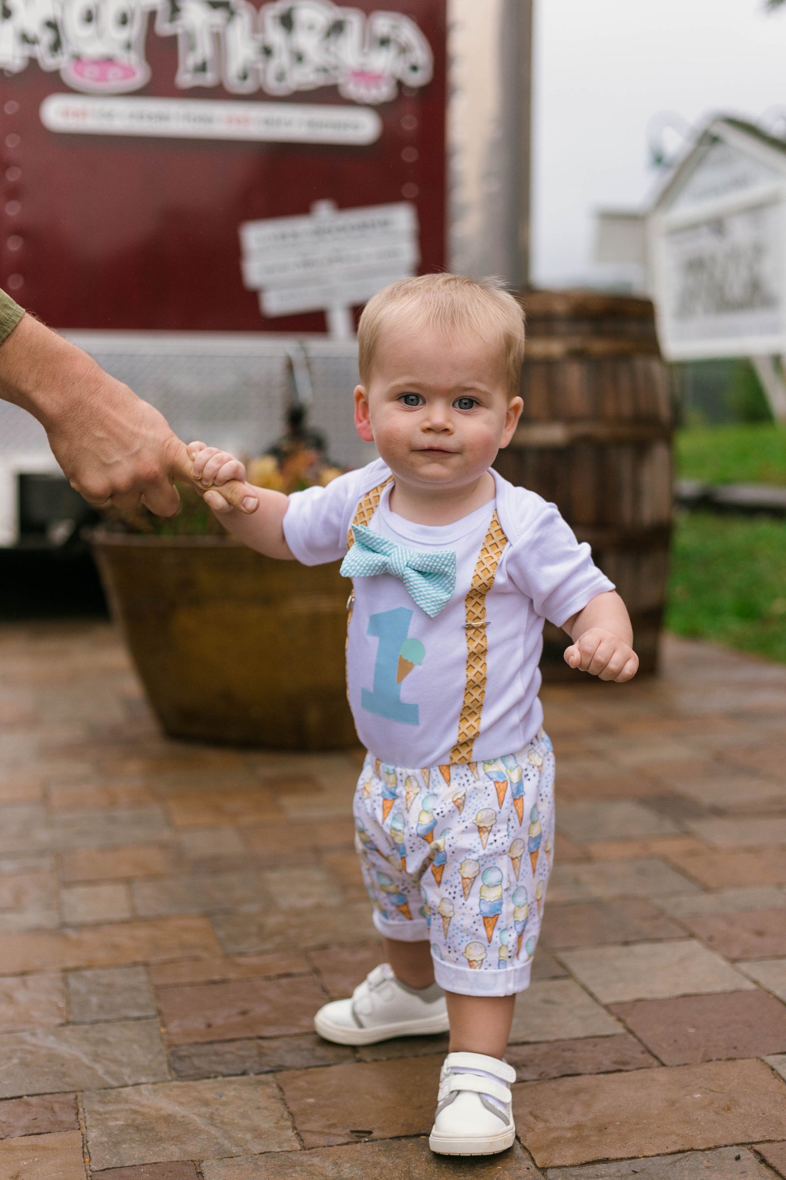 Cuddle Sleep Dream Rolled Hem Shorts Ice Cream Rolled Hem Shorts