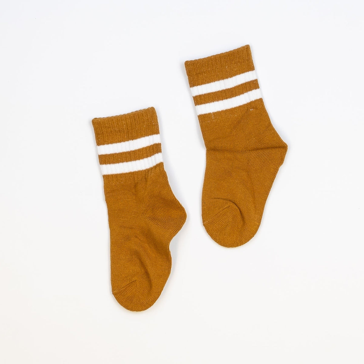 Kickin It Up Socks Baby &amp; Toddler Socks &amp; Tights Football Brown Socks w/ White Stripes