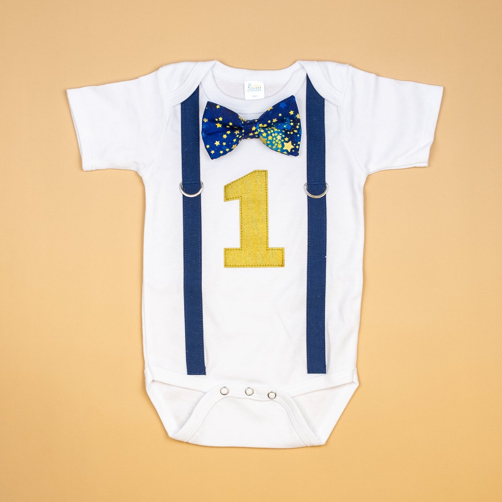 Cuddle Sleep Dream Oh Snap Space Theme 1st Birthday Bodysuit