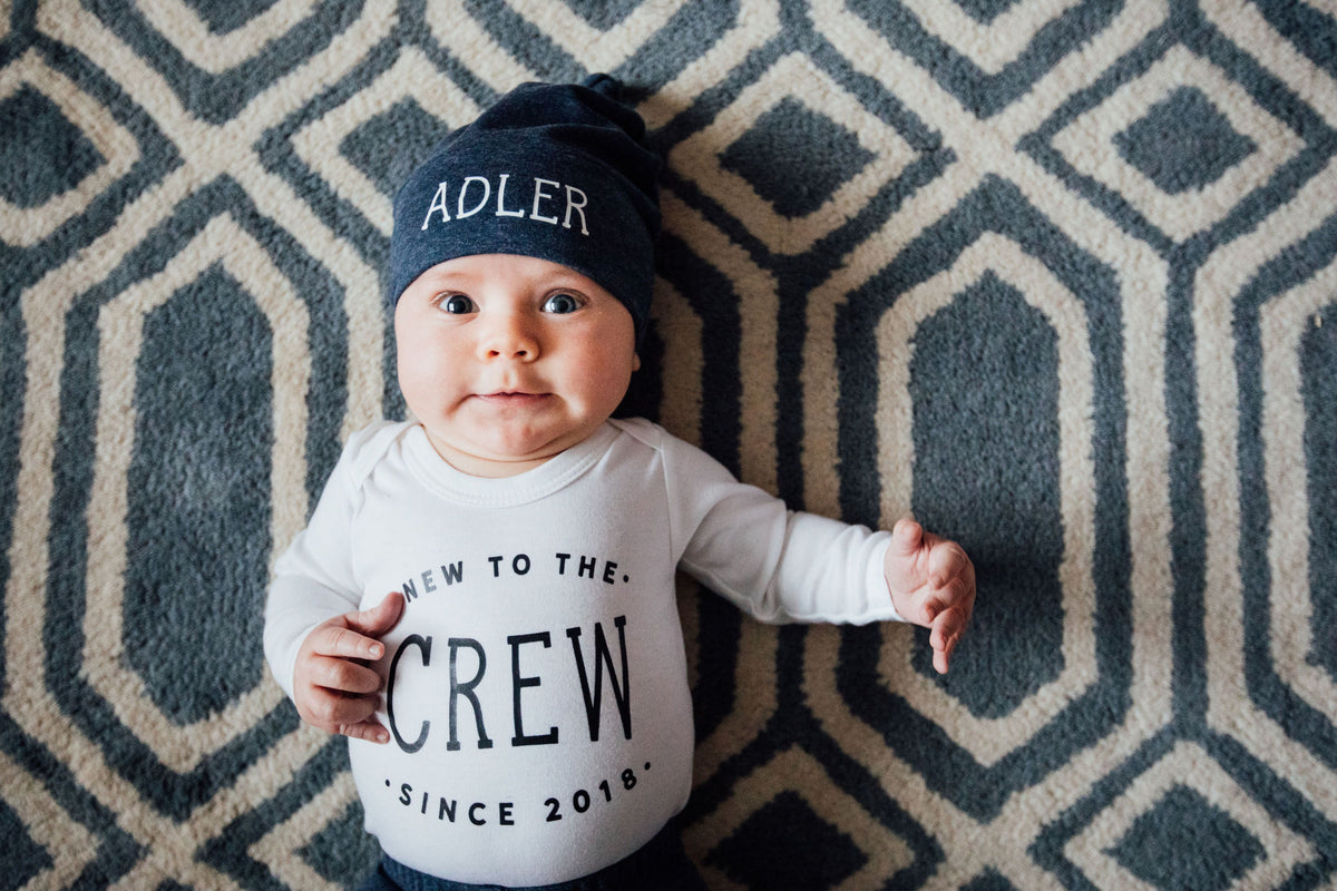 Cuddle Sleep Dream New to the Crew Onesie