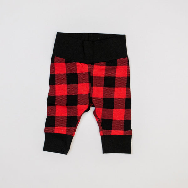 Buffalo Plaid Leggings - Unisex - for babies - Cuddle Sleep Dream