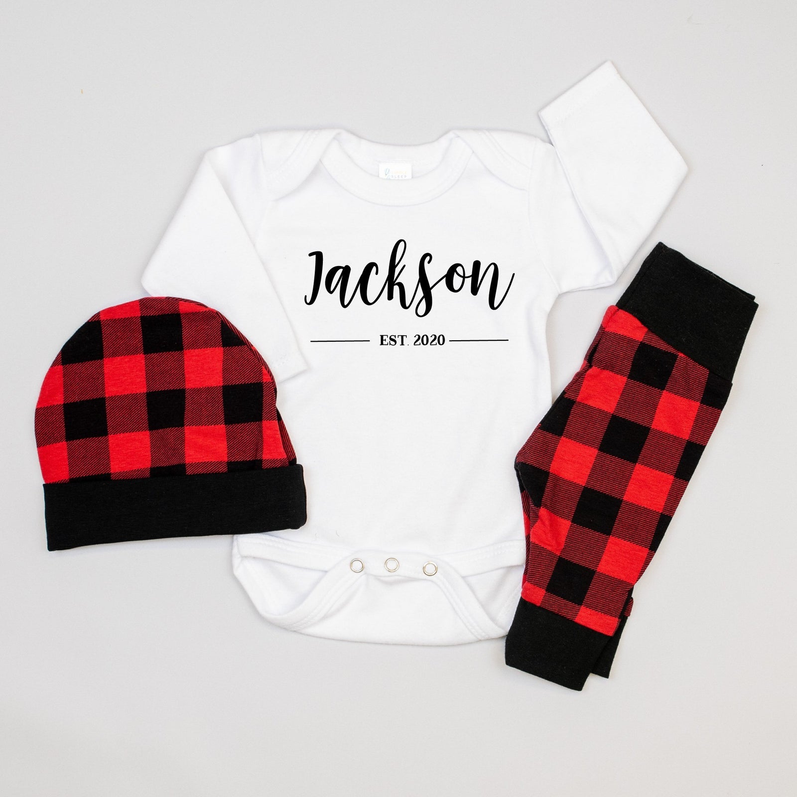Newborn Established Bundle | Buffalo Plaid