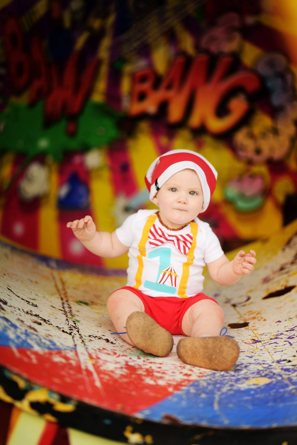 Circus 1st Birthday Onesie