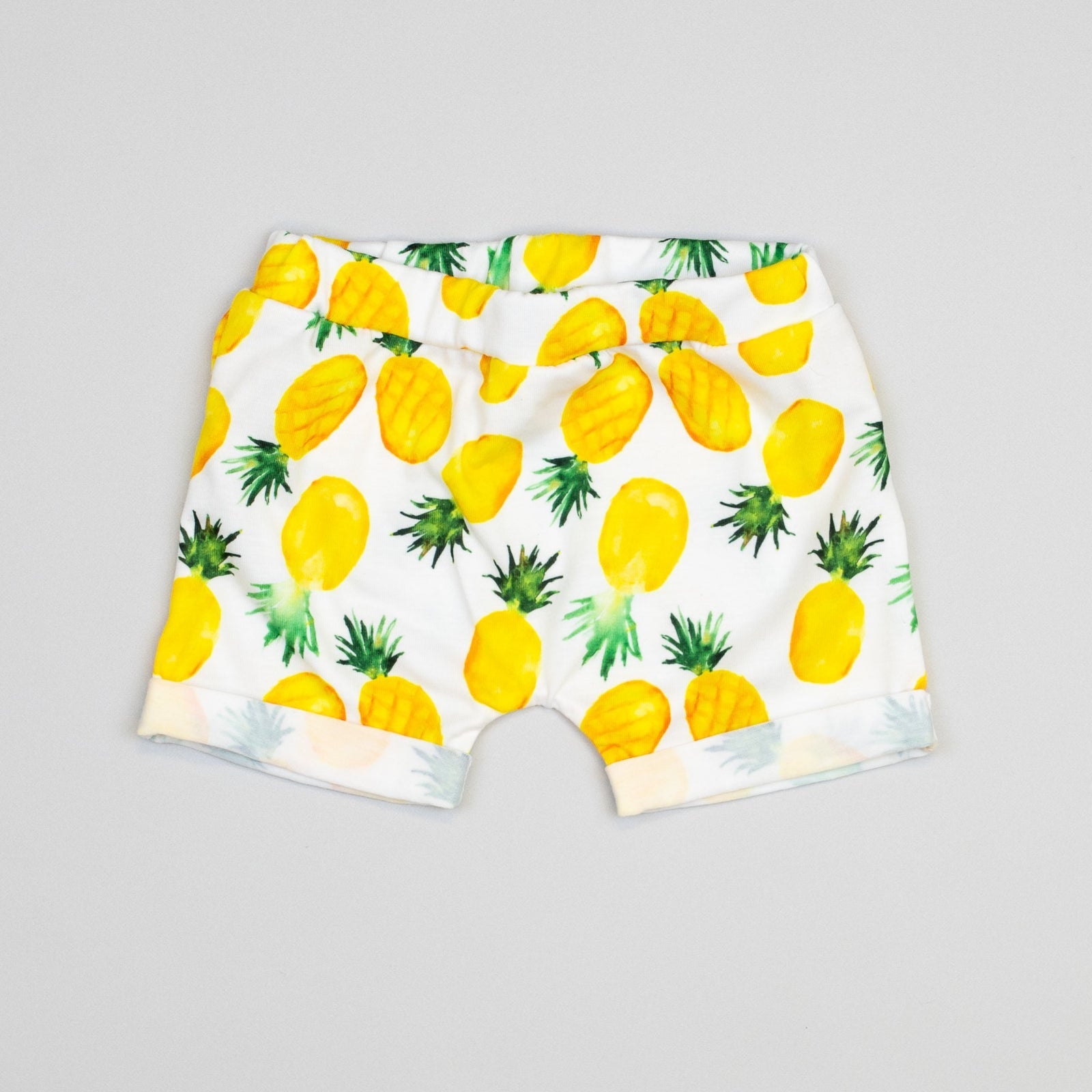 Cuddle Sleep Dream Rolled Hem Shorts Pineapple Rolled Hem Shorts