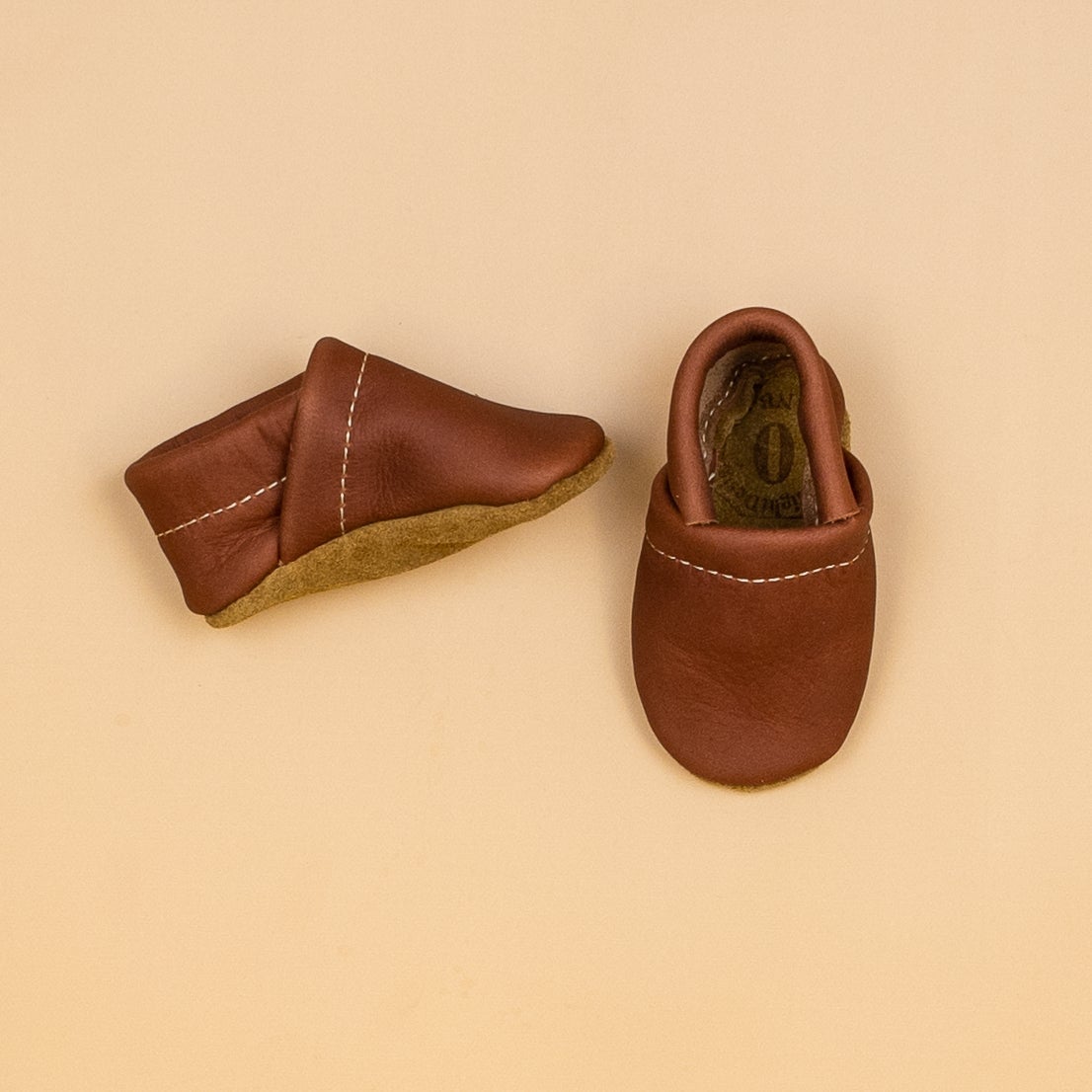 Starry Knight Design Shoes Baby Loafers | Cedar Leather